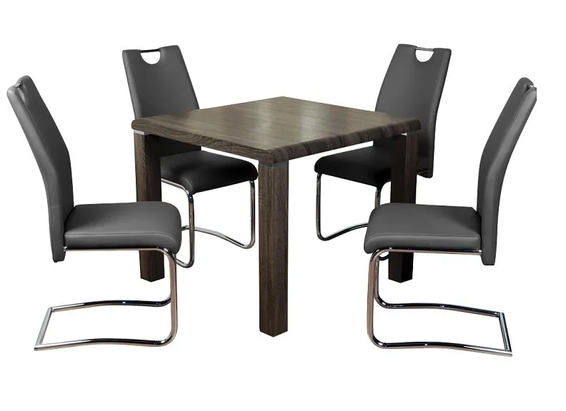 Encore Charcoal Oak Dining Set