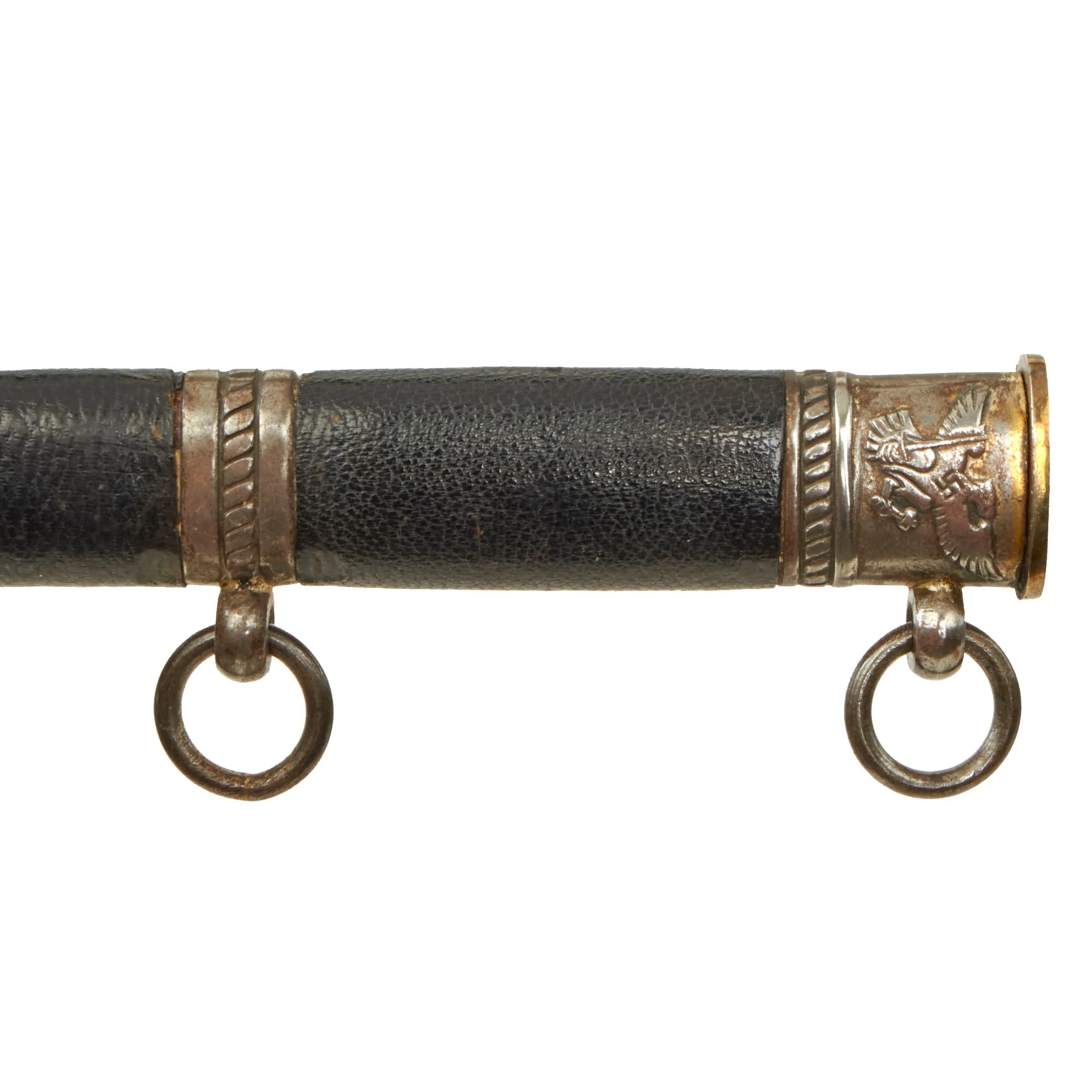 Original Scarce German WWII HJ National Youth Association Leader's Dagger by E. & F. Hörster of Solingen with Scabbard - RZM M7/36