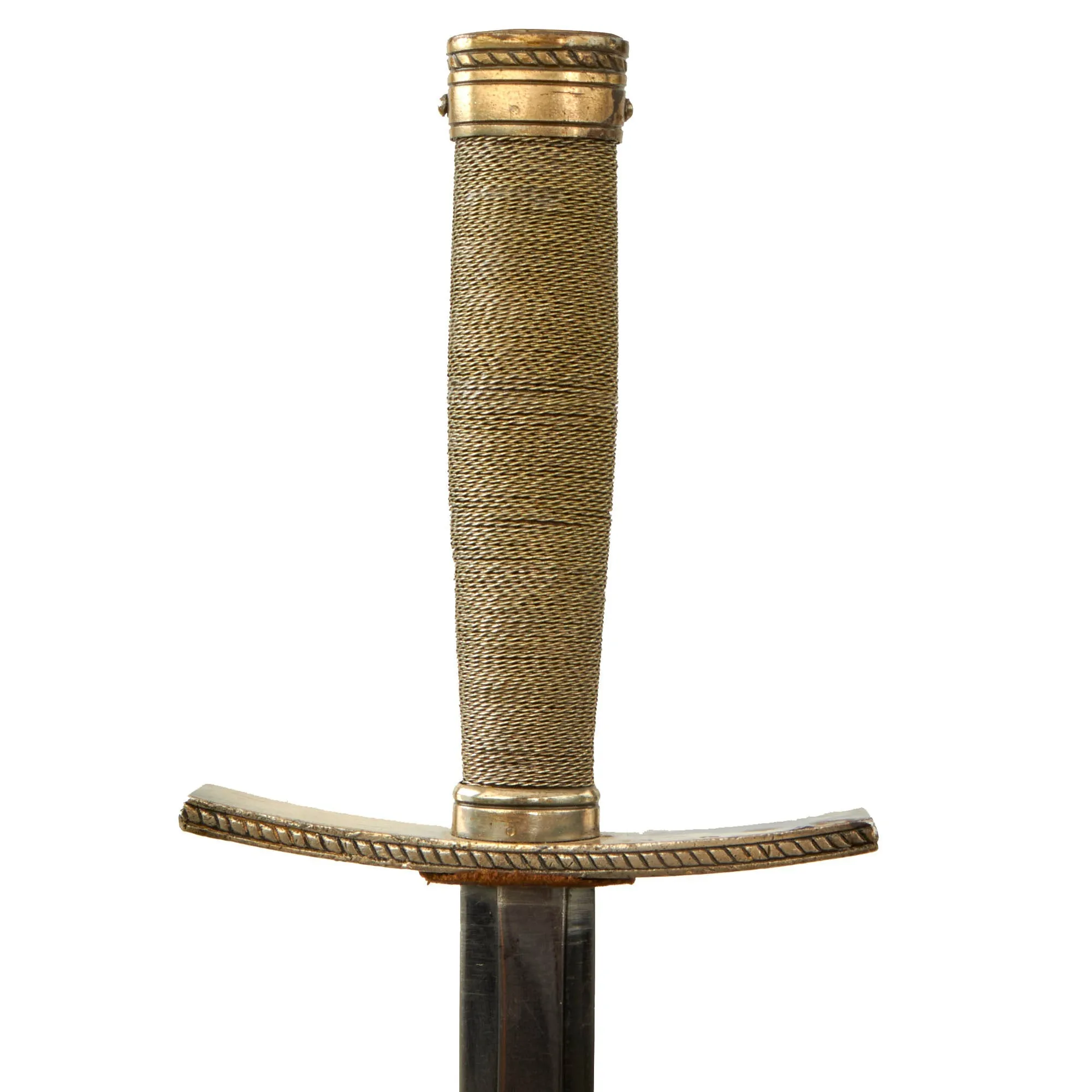Original Scarce German WWII HJ National Youth Association Leader's Dagger by E. & F. Hörster of Solingen with Scabbard - RZM M7/36