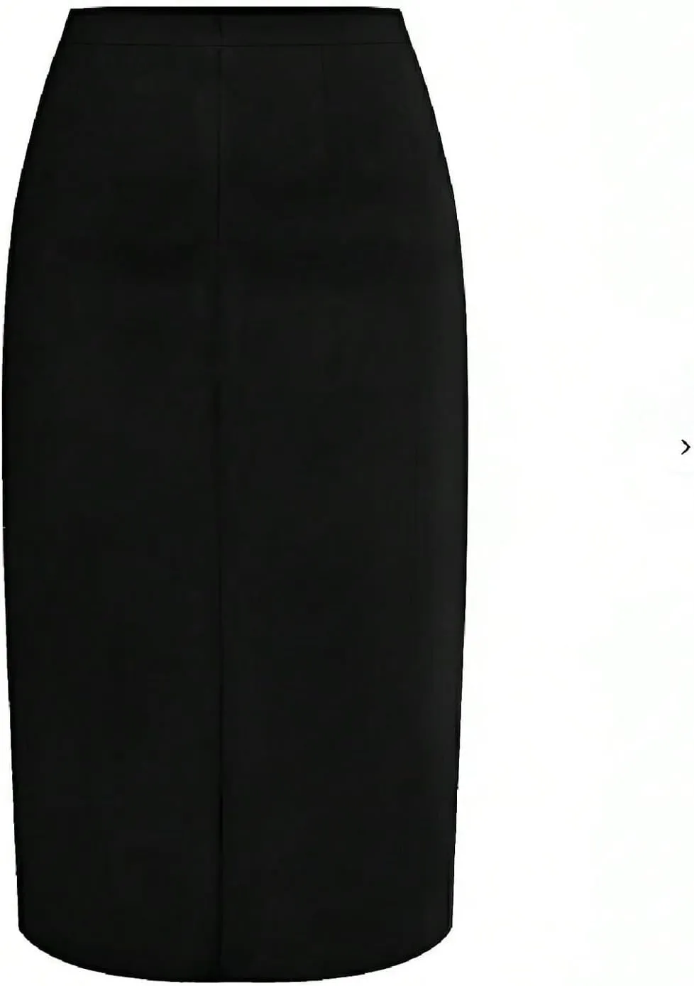 Verdusa Women's Bodycon Pencil Skirt Elegant High Waisted Split Back Summer Midi Skirts